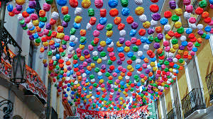 palloncini nel cielo di Ronda